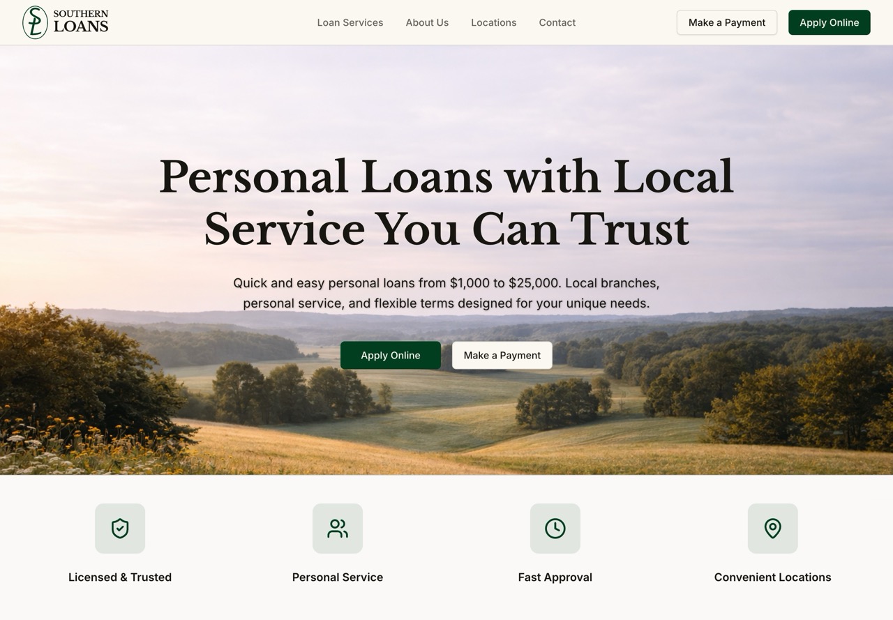 Southern Loans - Personal loans with local service